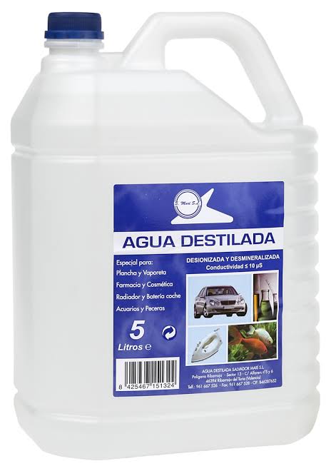 Agua Destilada